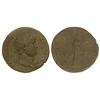 Image 1 : ROMAN COINS: ROMAN EMPIRE - Dupondio. Acuñada el 125-128 d.C. ADRIANO. Anv.: HADRIANUS AUGUSTUS. Cab