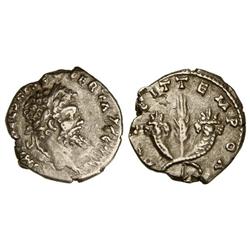 ROMAN COINS: ROMAN EMPIRE - Denario. Acuñada el 194 d.C. SEPTIMIO SEVERO. Anv.: IMP. CAE. L. (SEP. S