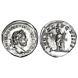 ROMAN COINS: ROMAN EMPIRE - Lote 3 Denarios. Acuñados el 213-217 d.C. CARACALLA. C-139, 242 y 315. E