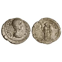 ROMAN COINS: ROMAN EMPIRE - Denario. 212 d.C. PLAUTILLA. Anv.: PLAVTILLA (A)VGVSTA. Busto a derecha.