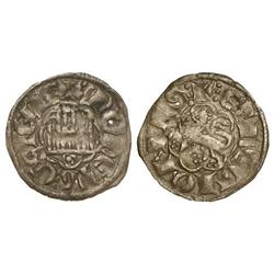 MEDIEVAL COINS: KINGDOM OF CASTILE AND LEÓN - Novén. ALFONSO X. SEVILLA. Anv.: S con punto central, 