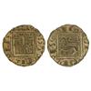 Image 1 : MEDIEVAL COINS: KINGDOM OF CASTILE AND LEÓN - Óbolo. ALFONSO X. BURGOS. Rev.: B en la cola del león.