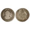 Image 1 : SPANISH MONARCHY: CHARLES III - 1/2 Real. 1772. MÉXICO. F.F. Cal-1764. BC+/MBC-. 