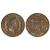 Image 1 : PESETA SYSTEM: CHARLES VII Pretender - 10 Céntimos. 1875. BRUSELAS. Anverso y reverso coincidentes. 