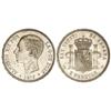 Image 1 : PESETA SYSTEM: ALFONSO XII - 5 Pesetas. 1877 (*18-77). D.E.-M. (Rayitas en anverso). MBC+. 