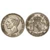 Image 1 : PESETA SYSTEM: ALFONSO XII - 5 Pesetas. 1881 (*18-__). M.S.-M. (Golpecitos). MBC. 