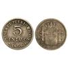 Image 1 : PESETA SYSTEM: ALFONSO XIII - 5 Centavos de Peso. 1896. PUERTO RICO. P.G.-V. MBC/MBC-. 