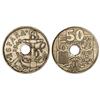Image 1 : PESETA SYSTEM: ESTADO ESPAÑOL - 50 Céntimos. 1949 (*19-53). Punto debajo de P. EBC+. 