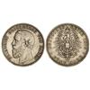 WORLD COINS: GERMAN STATES - 5 Marcos. 1875-G. FEDERICO I. BADEN. AR. La A de BADEN sin travesaño en