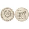 WORLD COINS: GERMANY - DEMOCRATIC REPUBLIC - 20 marcos. 1975. AR. 225 aniversario muerte Bach. KM-59