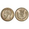 Image 1 : WORLD COINS: BELGIAN CONGO - 1 Franco. 1891. LEOPOLDO II. AR. Pátina. KM-5. EBC-. 