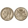 Image 1 : WORLD COINS: BELGIAN CONGO - 5 Francos. 1891. LEOPOLDO II. AR. (Pequeños golpecitos en anverso). KM-
