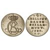 Image 1 : WORLD COINS: DENMARK - 4 Skilling. 1807-M.F. CHRISTIAN VII. AR. KM-661. MBC+. 