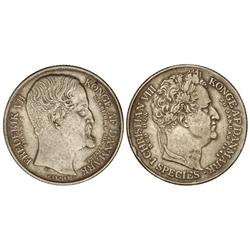 WORLD COINS: DENMARK - Speciedaler. 1848-FK/VS. FEDERICO VII. AR. Muerte de Christian VIII y coronac
