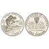 WORLD COINS: UNITED STATES - 1 Dólar. 1993-W. AR. 50 aniversario Segunda Guerra Mundial. En estuche 