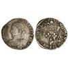 Image 1 : WORLD COINS: FRANCE - 1 Testón. 1575-g. CARLOS IX. RENNES. AR. (Doble acuñación en anverso). MBC-. 