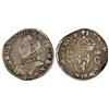 Image 1 : WORLD COINS: FRANCE - 1 Testón. 1575-M. CARLOS IX. TOULOUSE. AR. MBC-. 