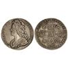Image 1 : WORLD COINS: GREAT BRITAIN - Corona. 1741. JORGE II. AR. (Rayitas en anverso). KM-575.2. MBC-/MBC. 