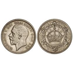 WORLD COINS: GREAT BRITAIN - 1 Corona. 1930. JORGE V. AR-. KM-836. MBC/MBC+. 