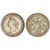 Image 1 : WORLD COINS: HONG KONG - 1 Dólar. 1867. VICTORIA. AR. (Rayas y golpecitos). KM-10. MBC. 