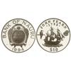 Image 1 : WORLD COINS: NAURU - 10 Dólares. 1994. AR. John Fearn. KM-7. PROOF. 