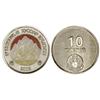 Image 1 : WORLD COINS: SOUTH OSSETIA - 10 Rublos. 2005. CuNi y esmalte. SC. 
