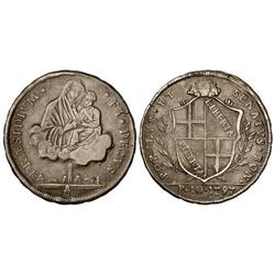 WORLD COINS: VATICAN CITY - 10 Paoli. 1797. BOLOÑA. AR. Pátina. (Golpecitos). KM-339. MBC-. 