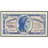 Image 1 : SPANISH BANK NOTES: ESTADO ESPAÑOL - 50 Céntimos. Emisión 1937. Serie C. (Leves arruguitas). Ed-C42a