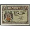 Image 1 : SPANISH BANK NOTES: ESTADO ESPAÑOL - 1 Peseta. 28 Febrero 1938. Serie G. RARA. Ed-D28b. SC. 