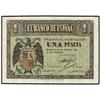 Image 1 : SPANISH BANK NOTES: ESTADO ESPAÑOL - 1 Peseta. 30 Abril 1938. Serie F. Ed-D29a. SC. 