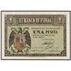 Image 1 : SPANISH BANK NOTES: ESTADO ESPAÑOL - 1 Peseta. 30 Abril 1938. Serie G. Ed-D29b. SC. 