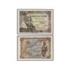 Image 1 : SPANISH BANK NOTES: ESTADO ESPAÑOL - Lote 2 billetes 1 Peseta. 15 Junio 1945. Isabel ´La Católica´. 