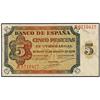 Image 1 : SPANISH BANK NOTES: ESTADO ESPAÑOL - 5 Pesetas. 10 Agosto 1938. Serie A. Ed-D36. SC. 