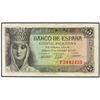 Image 1 : SPANISH BANK NOTES: ESTADO ESPAÑOL - 5 Pesetas. 13 Febrero 1943. Isabel ´La Católica´. Serie F. Ed-D