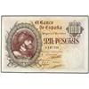Image 1 : SPANISH BANK NOTES: ESTADO ESPAÑOL - 1.000 Pesetas. 21 Octubre 1940. Carlos I. (Restauraciones). MBC