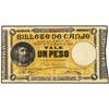 Image 1 : WORLD BANK NOTES - 1 Peso. 17 Agosto 1895. MINISTERIO DE ULTRAMAR. PUERTO RICO. Sello en seco: CANJE