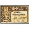 Image 1 : PAPER MONEY OF THE CIVIL WAR: CATALUNYA - 50 Cèntims. Octubre 1937. Aj. de CALELLA. Serie A. (Algo s