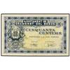 Image 1 : PAPER MONEY OF THE CIVIL WAR: CATALUNYA - 50 Cèntims. 30 Juliol 1937. Aj. de GRAMANET DEL BESÓS. AT-
