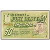 Image 1 : PAPER MONEY OF THE CIVIL WAR: CATALUNYA - 50 Cèntims. Maig 1937. Aj. de JUST DESVERN. AT-1298; T-148
