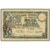 Image 1 : PAPER MONEY OF THE CIVIL WAR: CATALUNYA - 1 Pesseta. S/F. C.M. de MOIÀ. (Pequeña manchita). AT-1504;