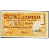 Image 1 : PAPER MONEY OF THE CIVIL WAR: CATALUNYA - 1 Pesseta. Juny 1937. Aj. de MOLINS DE LLOBREGAT. AT-1507;