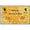 Image 1 : PAPER MONEY OF THE CIVIL WAR: CATALUNYA - 1 Pesseta. 26 Agost 1937. Aj. de MONTAGUT DE FLUVIÀ. (Suci