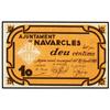Image 1 : PAPER MONEY OF THE CIVIL WAR: CATALUNYA - 10 Cèntims. 27 Agost 1937. Aj. de NAVARCLES. AT-1644; T-18