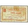 Image 1 : PAPER MONEY OF THE CIVIL WAR: CATALUNYA - 1 Pesseta. S/F. Aj. d´OLIANA. (Manchas). AT-1688; T-1937. 