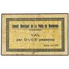 Image 1 : PAPER MONEY OF THE CIVIL WAR: CATALUNYA - 2 Pessetes. Juliol 1937. C.M. de LA POBLA DE MONTORNES. MU