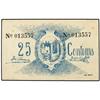 Image 1 : PAPER MONEY OF THE CIVIL WAR: CATALUNYA - 25 Cèntims. S/F. Aj. de ROQUETES. ESCASO. AT-2206; T-2547.