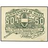Image 1 : PAPER MONEY OF THE CIVIL WAR: CATALUNYA - 50 Cèntims. 19 Maig 1937. Aj. de VALLS. Serie A. AT-2690a;