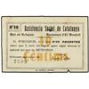 Image 1 : PAPER MONEY OF THE CIVIL WAR: CATALUNYA - 0,10 Pessetes. Setembre 1937. ASSISTENCIA SOCIAL DE CATALU