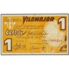 Image 1 : PAPER MONEY OF THE CIVIL WAR: CATALUNYA - 1 Pesseta. 30 Abril 1937. Aj. de VILAMAJOR. ESCASO. AT-281