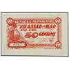 Image 1 : PAPER MONEY OF THE CIVIL WAR: CATALUNYA - 50 Cèntims. S/F. C.M. de VILASSAR DE MAR. (Leves manchitas